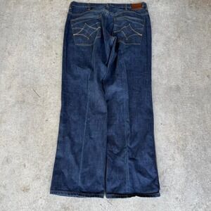 Y2K Sean John Baggy Blue Denim Jeans Skater Streetwear